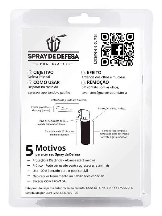 Spray de Defesa - Produto