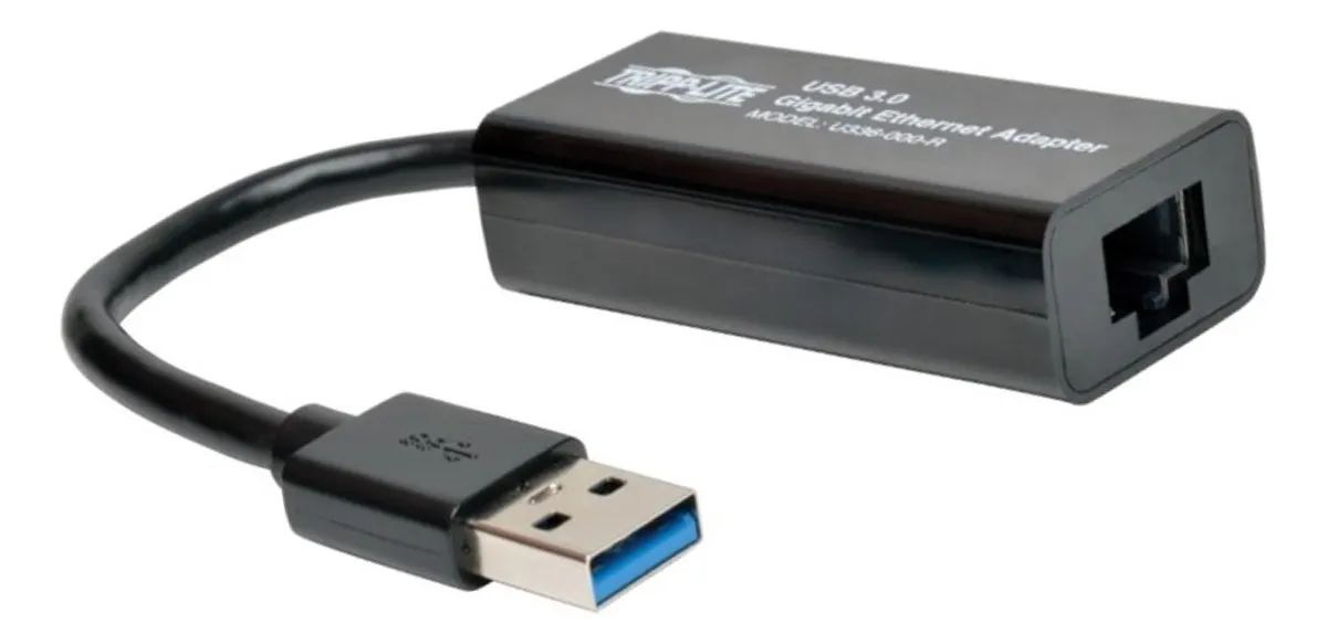 Adaptador USB a Ethernet - Vista Frontal