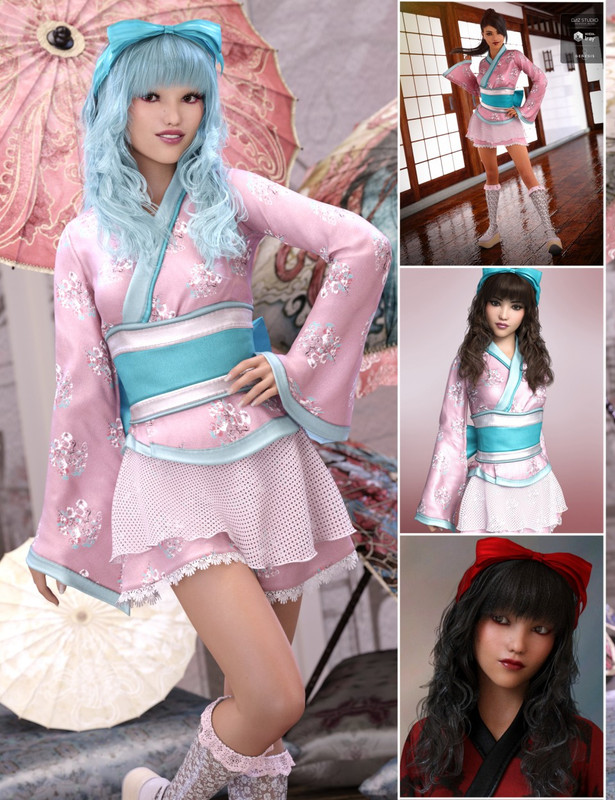 Lolita Kimono Bundle Lolita Kimono Bundle
