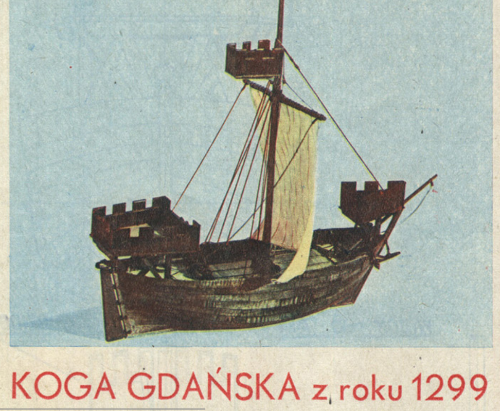 2 -Koga gdaańska z 1299 r.