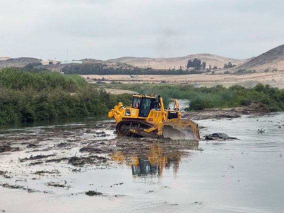 MPS INTERVENDRÁ 1200 METROS AGUAS ARRIBA DEL PUENTE PARDO ANTE SITUACIÓN DE ABANDONO DEL RÍO LACRAMARCA