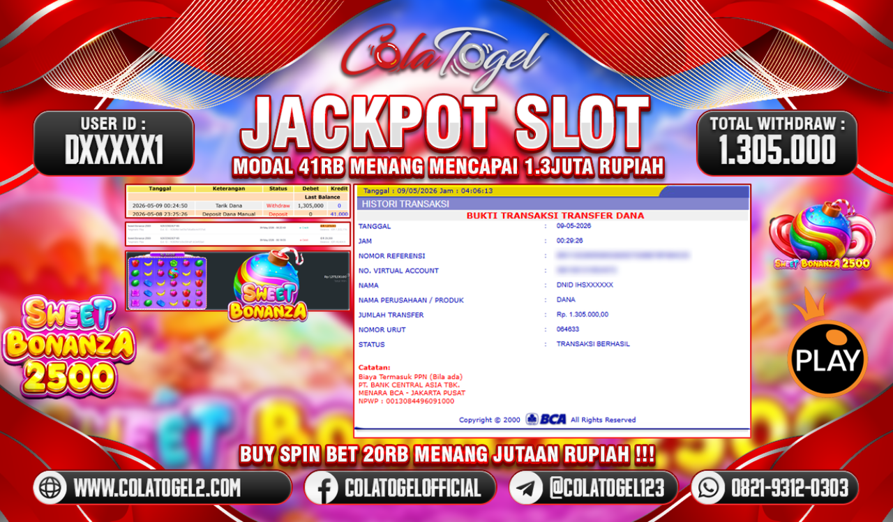 JACKPOT SLOT GACOR!!