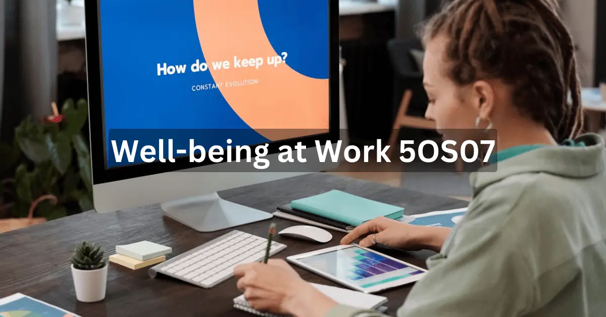 Well-being at Work 5OS07