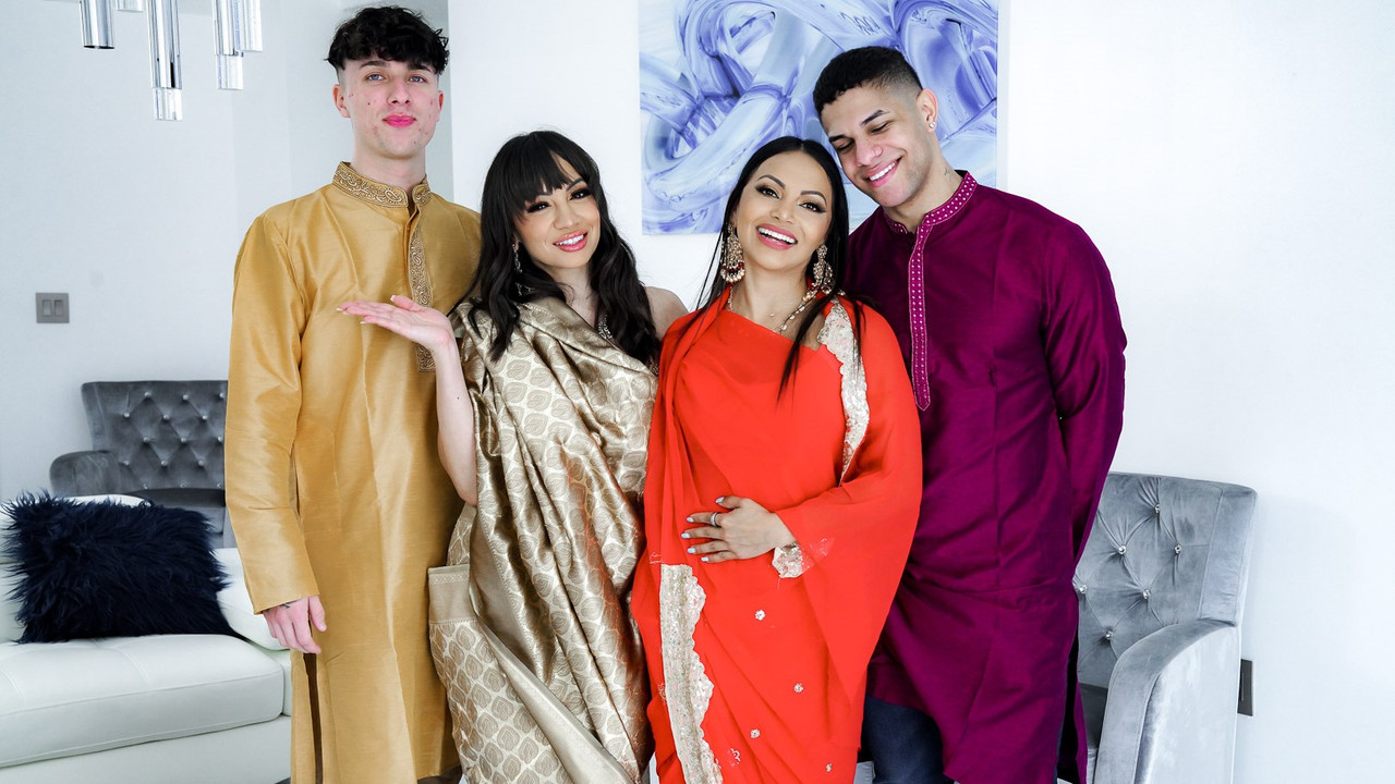 MomSwap 25 07 31 Brandy Salazar, Sasha Pearl You Stole My Dildo Now Watch Your Stepson Fuck Me