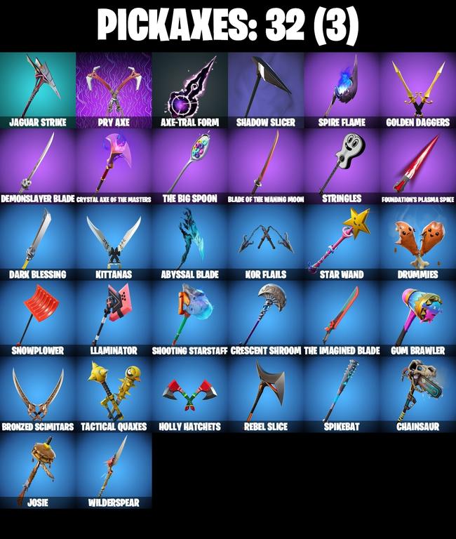 pickaxes comp