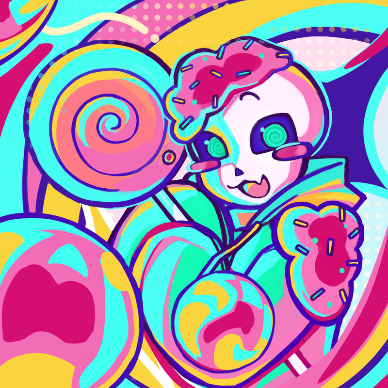sugar. art by sylosinn on tumblr!