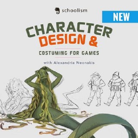 Schoolism - Character Design and Costuming for Games with Alexandria Neonakis