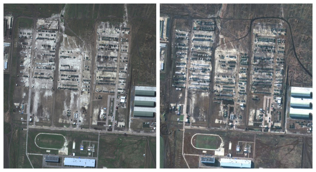 Rusia sigue concentrando tropas cerca de Ucrania confirman imágenes satelitales