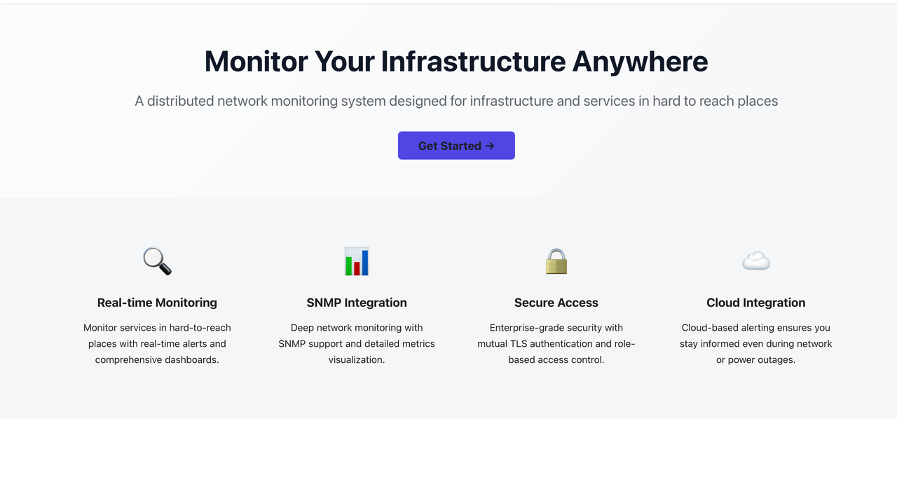 Service radar demo