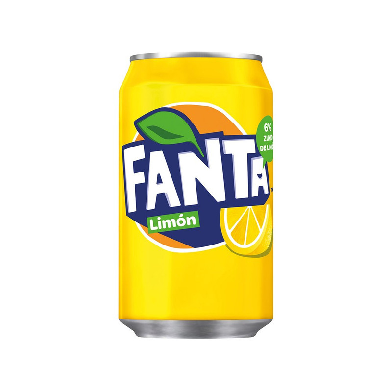 Fanta Limón Lata 330ml.