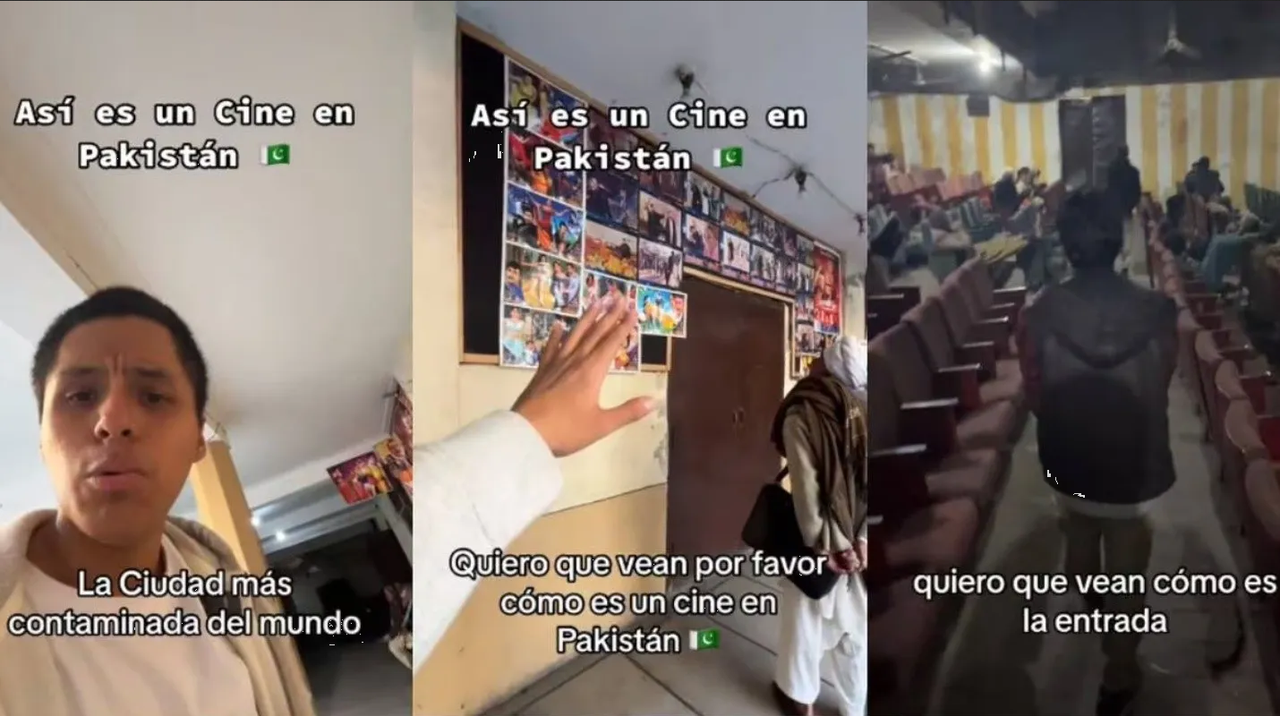 ¡Terror en el cine! Joven entra a una sala en Pakistán y sale ATEMORIZADO por esta razón