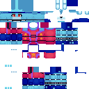 FNAF SB DLC: RUIN - Glamrock Bonnie Minecraft Skin