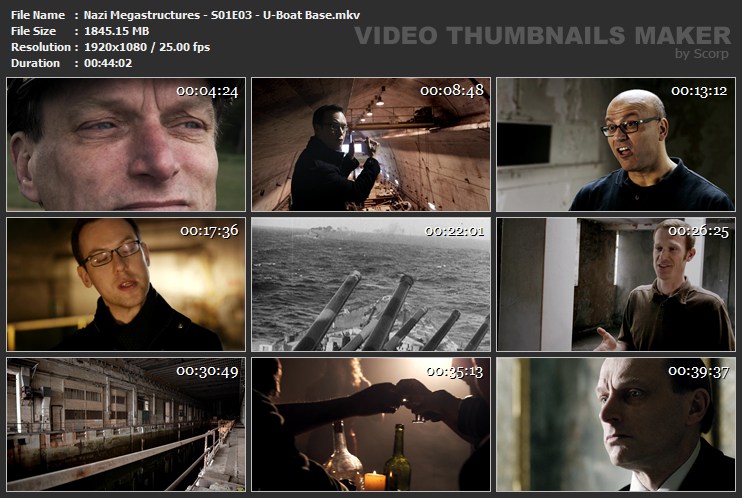 Nazi Megastructures - S01E03 - U-Boat Base.mkv