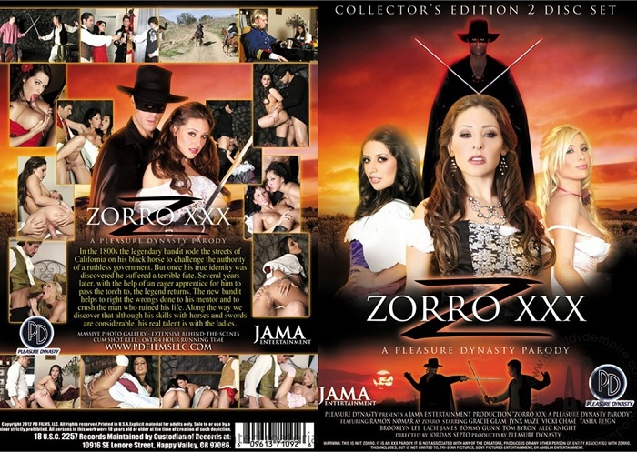 Zorro XXX - A Pleasure Dynasty Parody (2012)