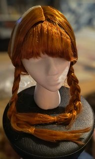 Brown Long Plaits Wig