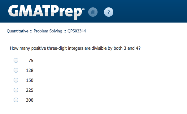 Divisible by 3 and 4