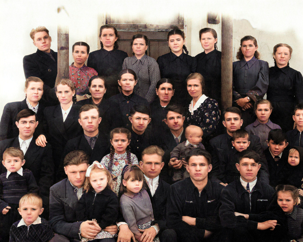 Alte Fotos-Eltern Baumung (155)-Colorized