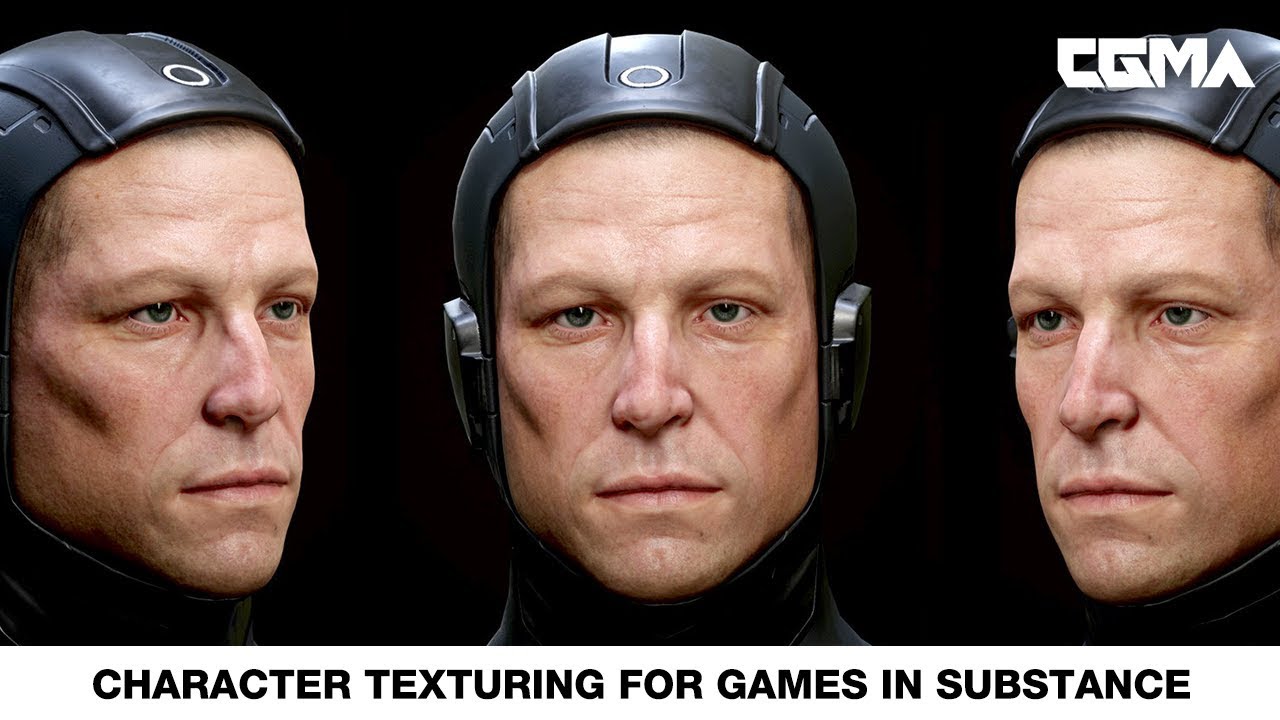 CGMA   Character Texturing for Games in Substance