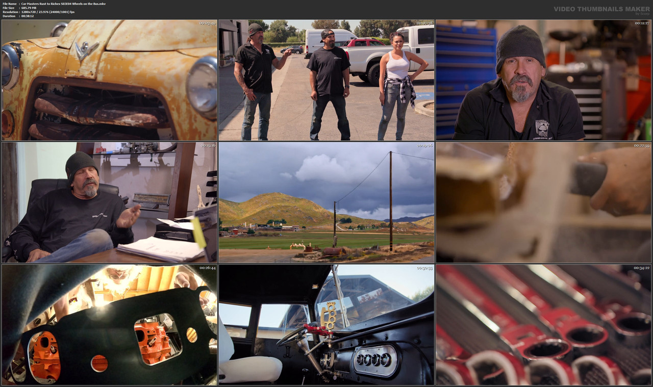 Car Masters Rust to Riches S03E04 Wheels on the Bus.mkv