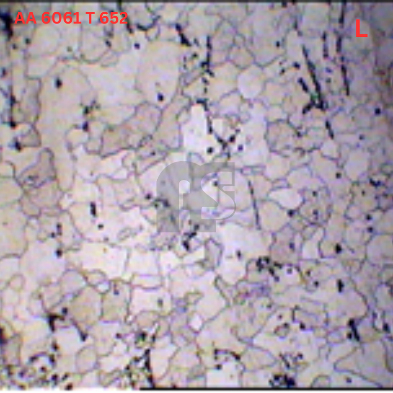 Aluminium alloy AA 6061 T 652 Microstructure 1