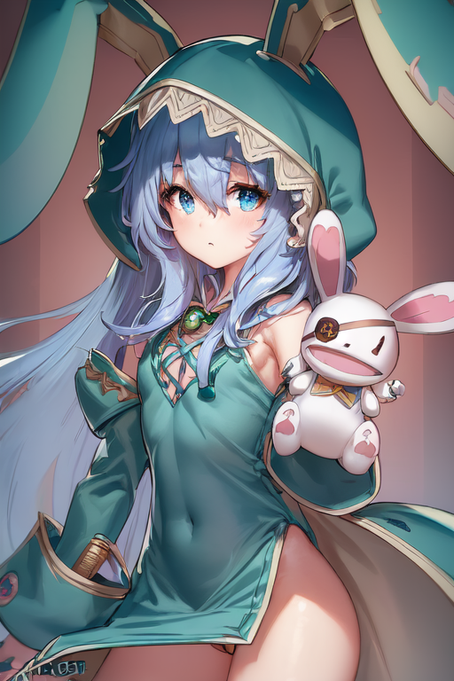 18498-3255219658-(yoshino_1.2), 1girl, blush, long blue hair, Beautiful blue eyes, bangs, cowboy sho
