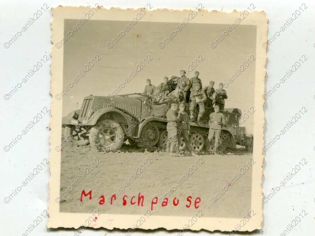 Foto, Sdkfz, Halbkette, Paßstrasse in Serbien Vo