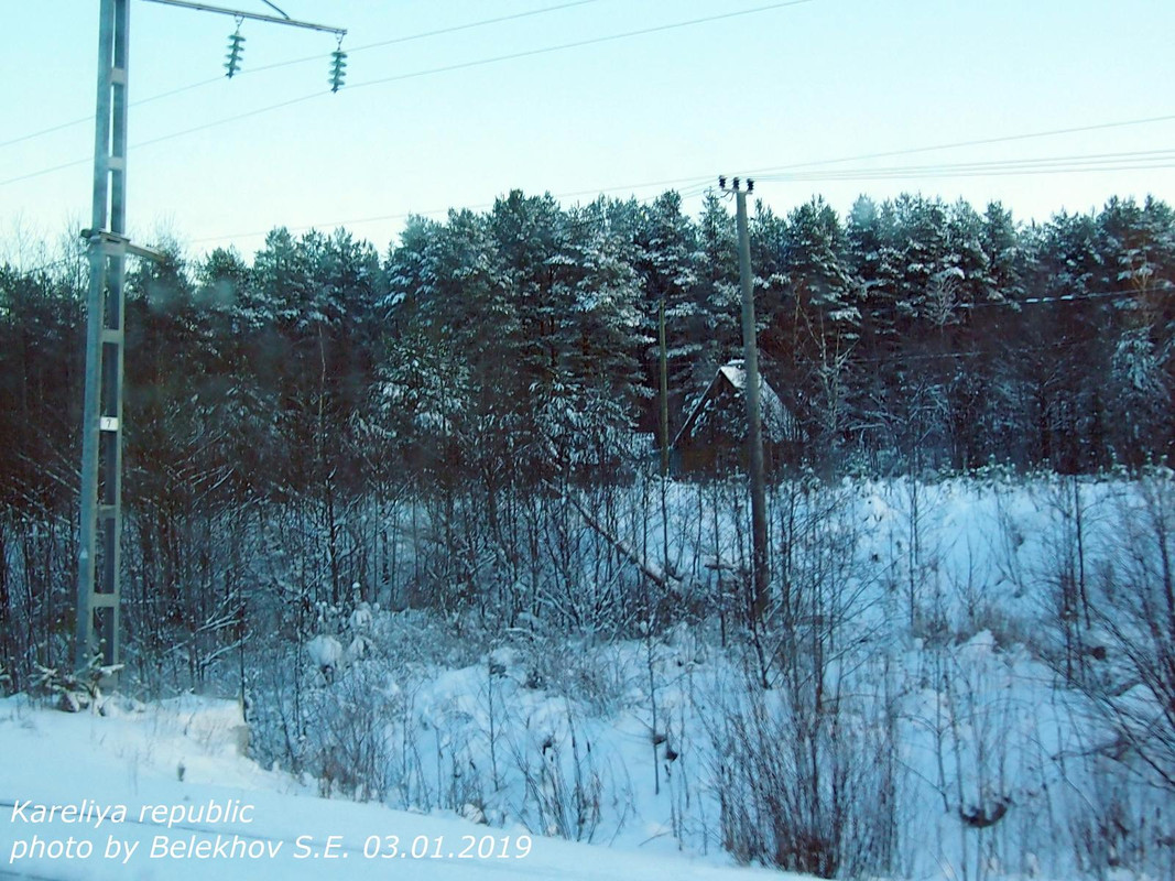 железная дорога, Карелия
