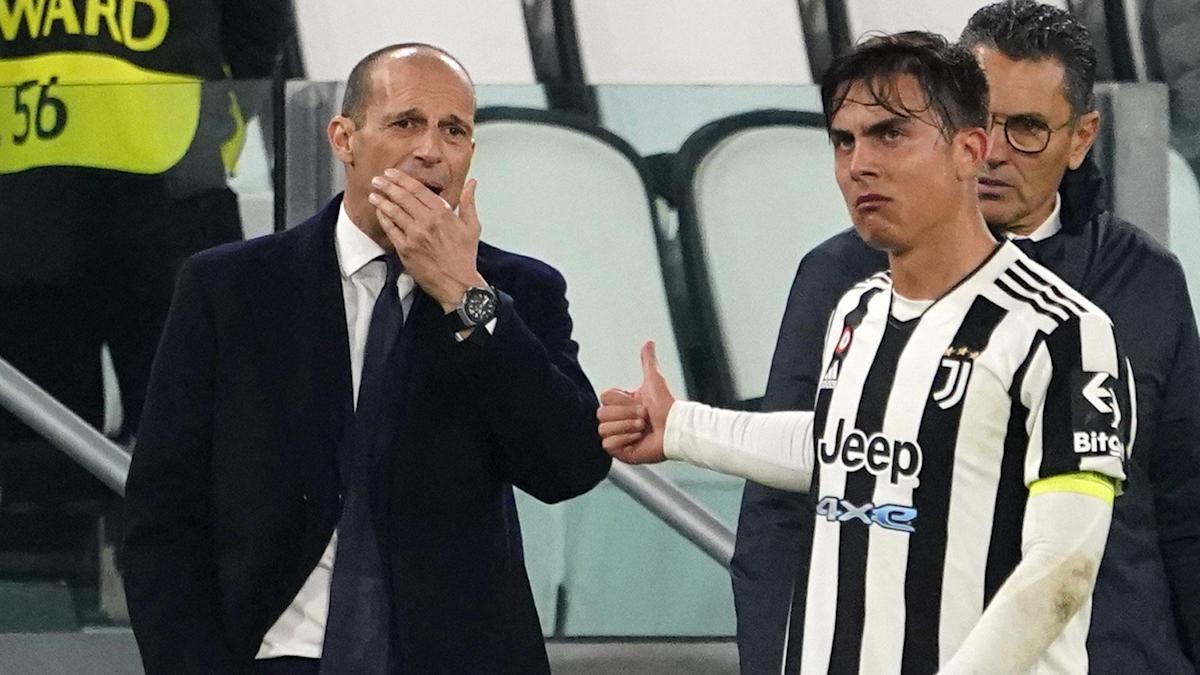 Allegri (Juventus): "Non conosco il futuro di Dybala"