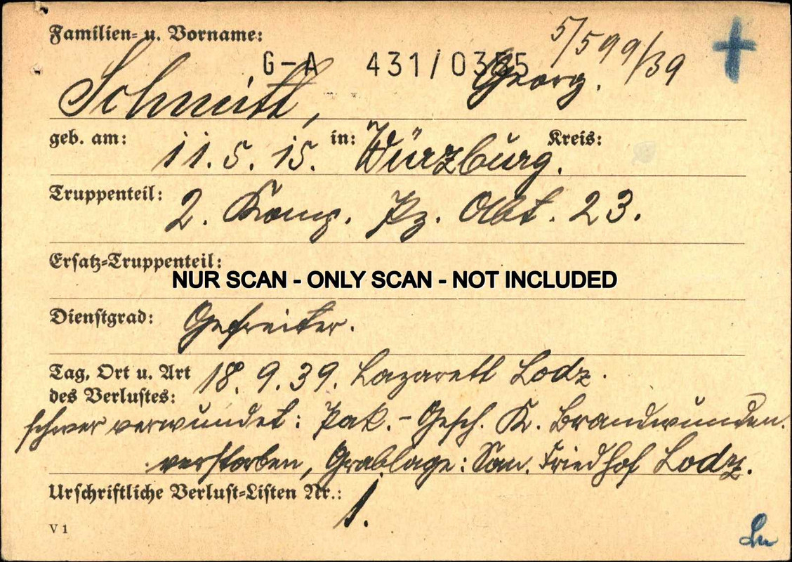 Orig. Foto Grabkreuz Pz.Rgt.23 mit Panzer Tank in OZORKOW Lodz Polen 1939 (1)