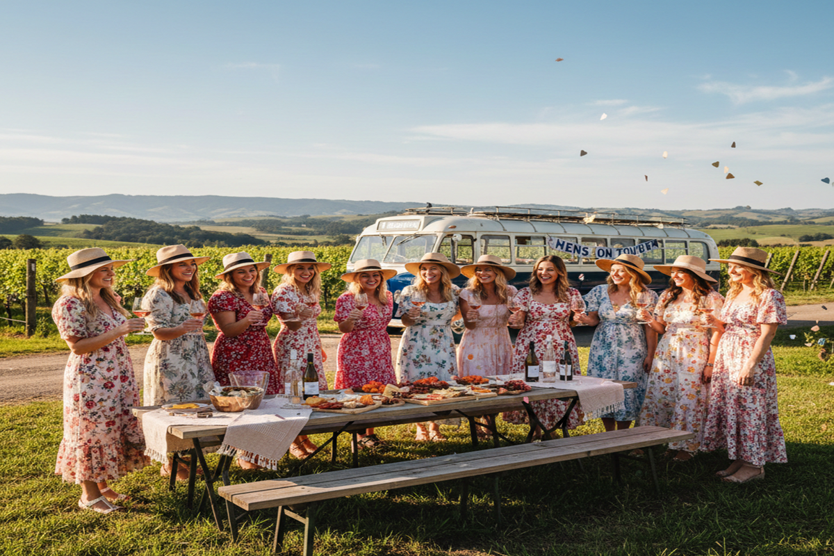 hens party wine tours