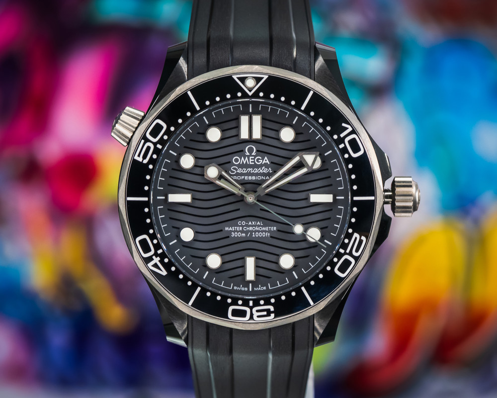Omega Seamaster Diver 300m Black Ceramic Diver – BOX & PAPERS – 210.92.44.20.01