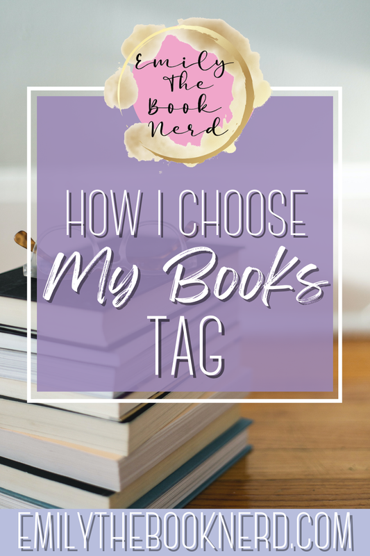How I Choose My Books Tag