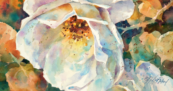 Watercolour How to Paint White Flowers Watercolour How to Paint White Flowers