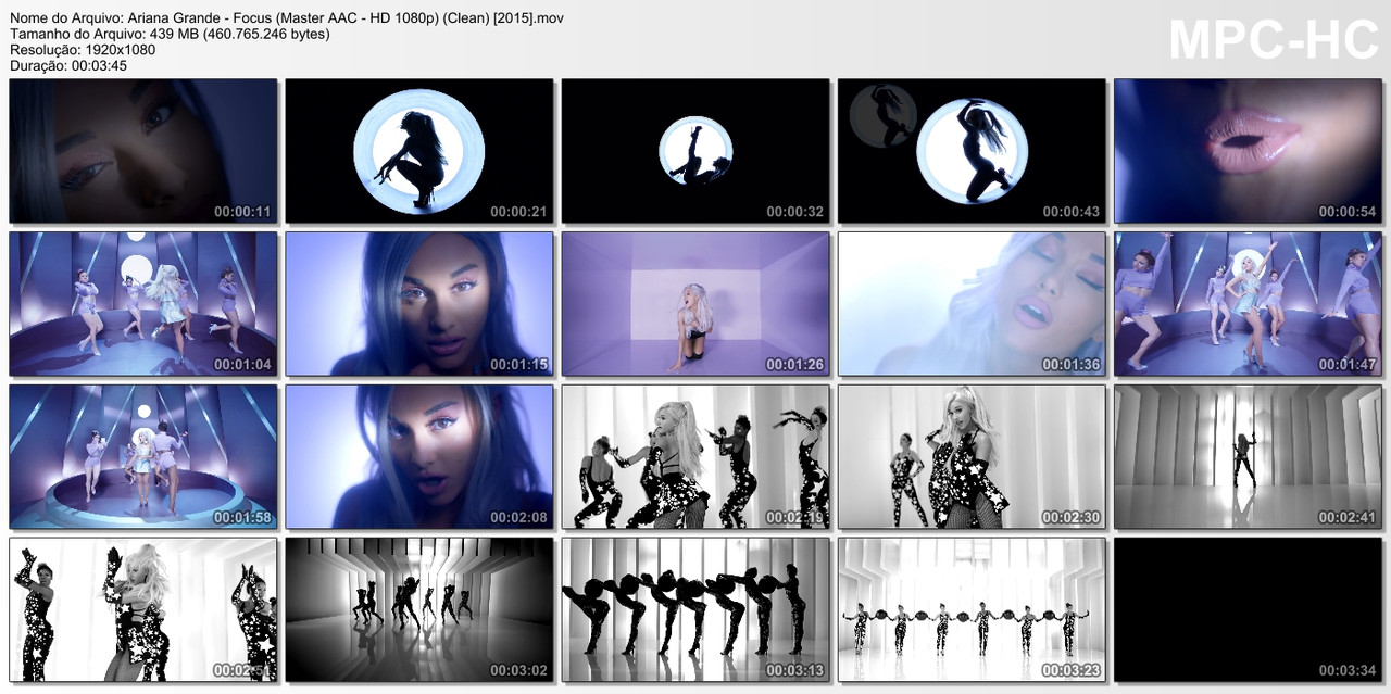 Ariana Grande - Focus (Master AAC - HD 1080p) (Clean) [2015]