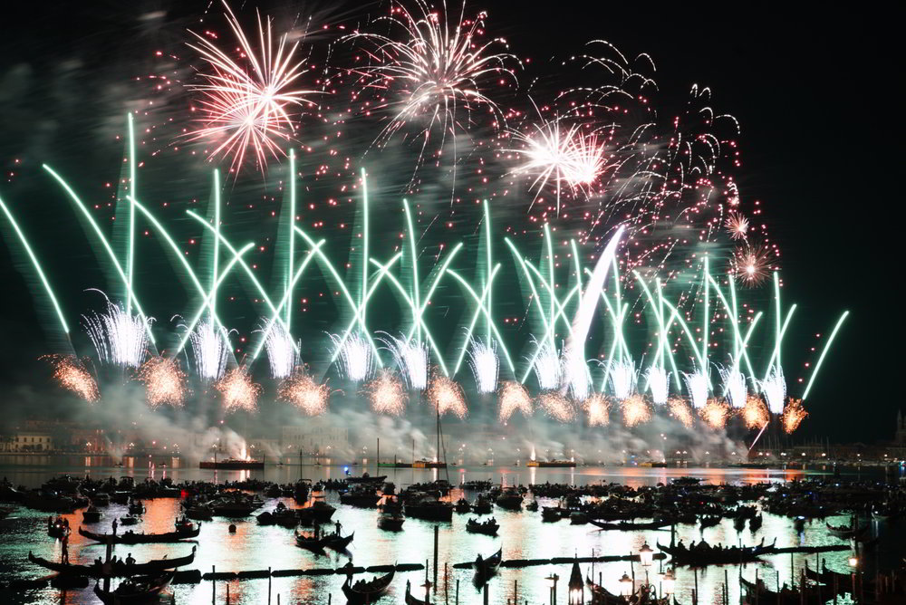 Festa del Redentore 2022 sabato 16 luglio, in Bacino di San Marco a Venezia