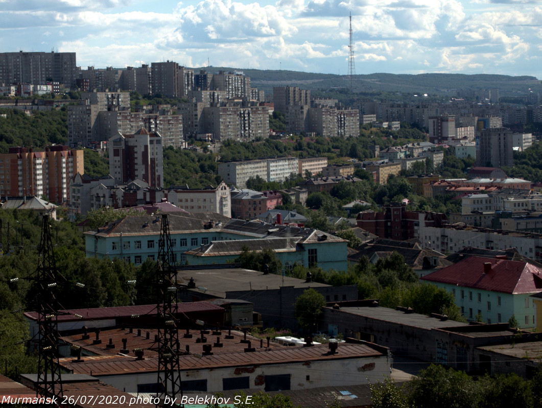 Мурманск, виды, Семёновское озеро Мурманск, виды, Семёновское озеро