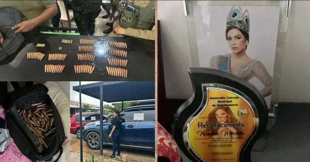 Encarcelan a Miss Universo por posesión de armas y narcotráfico