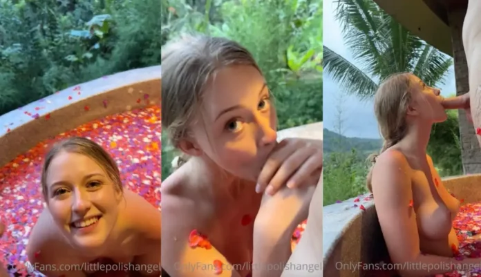 OnlyFans – Littlepolishangel – Vacation Blowjob In Bali