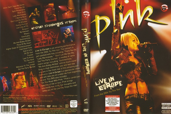 P!nk - Live in Europe (2004)