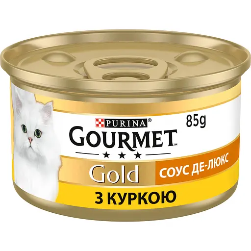 Gourmet Gold з куркою, соус Де-Люкс, 85г