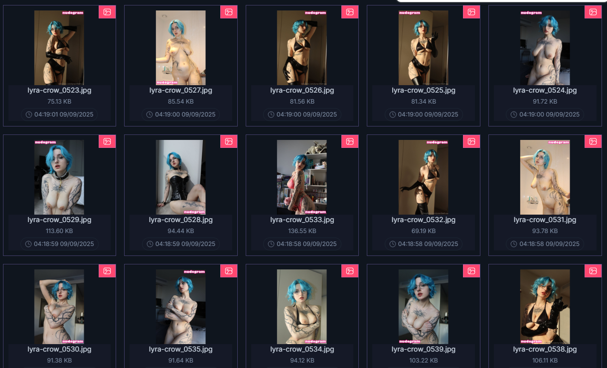 Thread '✨ Lyra Crow / LyraCr0w0 Huge Premium Archive❤️‍🔥'