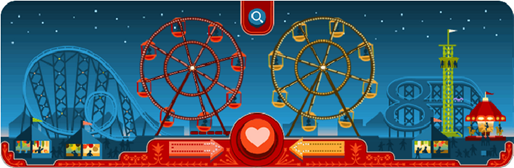 Đề thi HSG Vật lý 12 mới nhất theo hướng ứng dụng thực tế - doodle dễ thương mà Google dành cho ngày Valentine