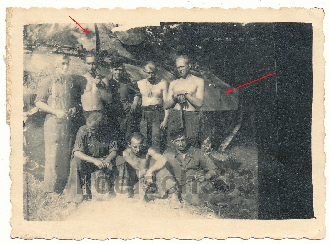 Panzer V Besatzung Tank Nr.231 Panzermänner Pz.R