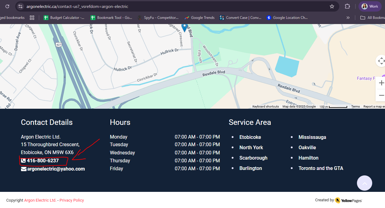 argon electric swithcing