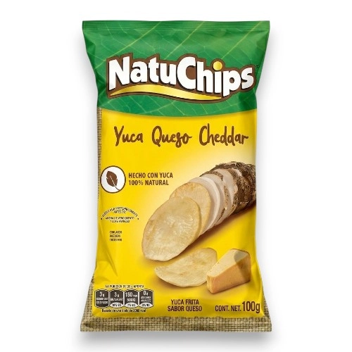 Natuchips Yuca Queso 100 Gr