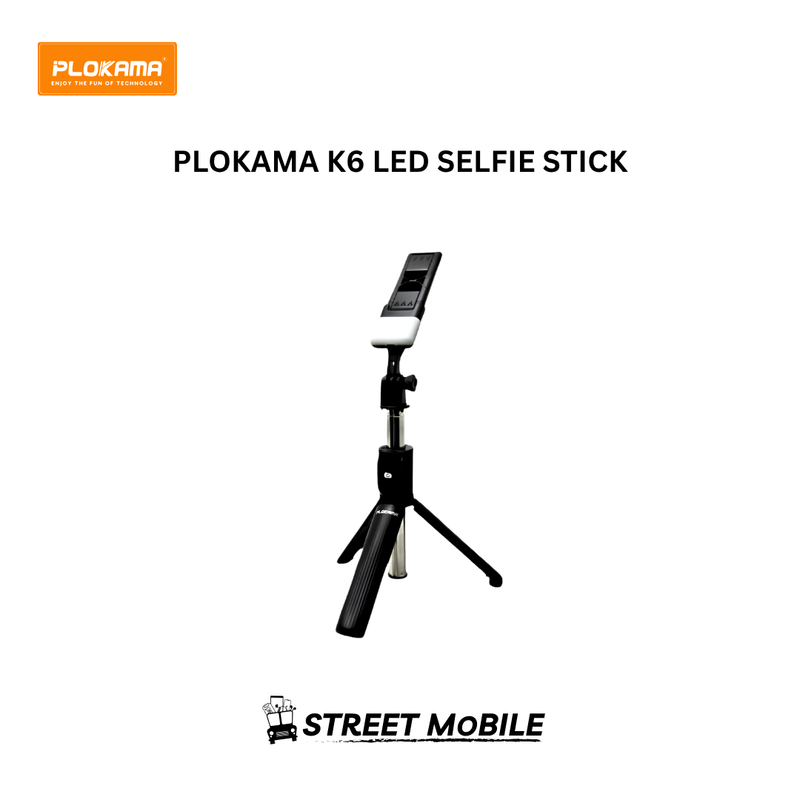PLOKAMA K6 LED SELFIE STICK thumbnail 3