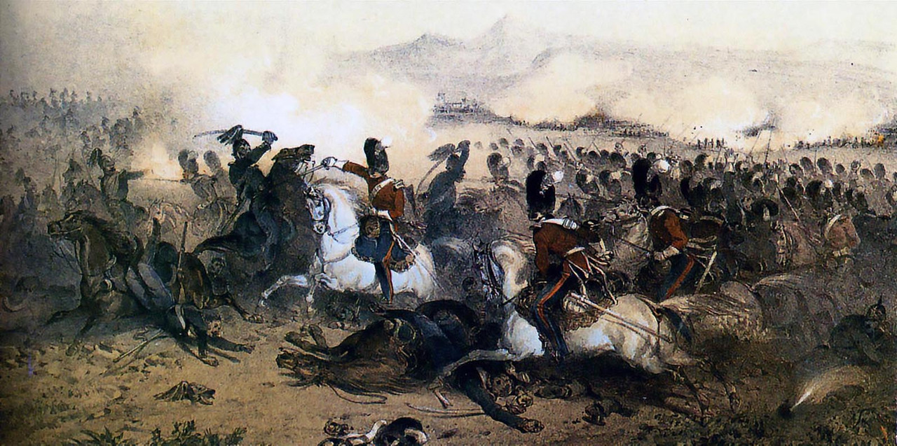 Crimea,balaclava,Brigada Pesada,Scots Greys,par de moraine