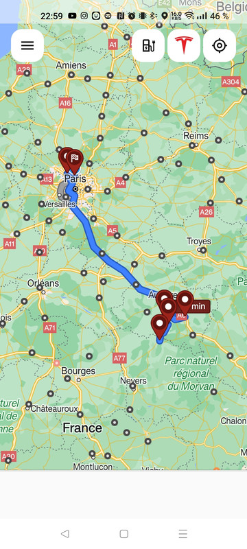 Capture ABRP Bloqué