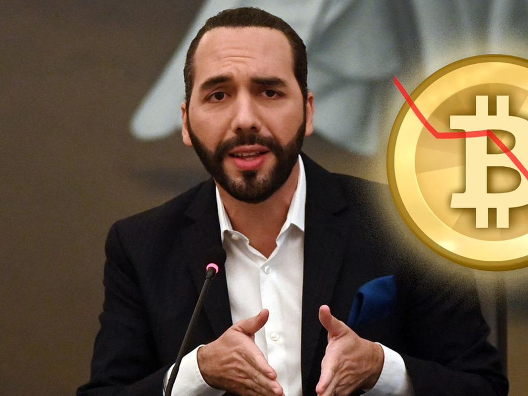 Crollo BitCoin costa a El Salvador metà del suo investimento