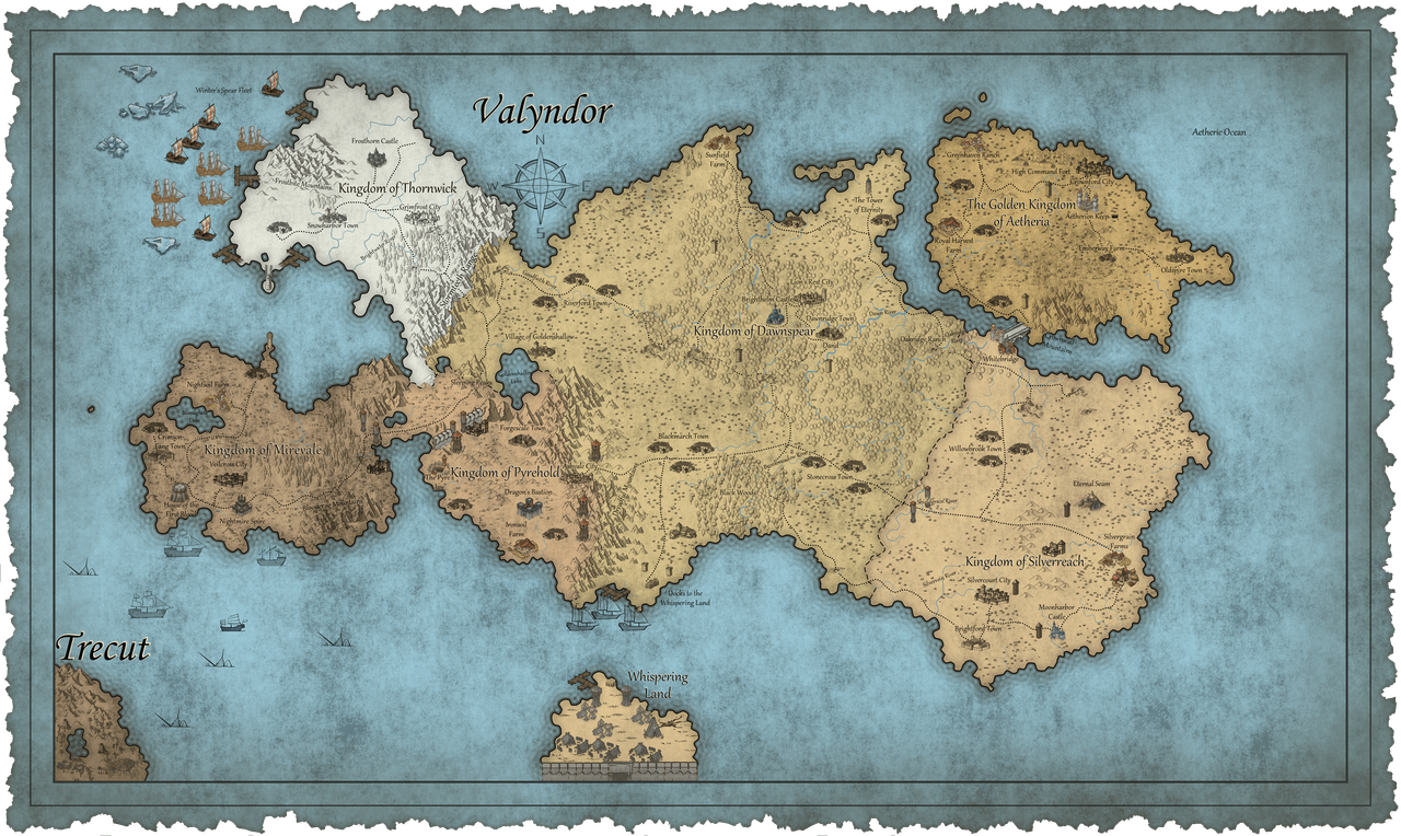 Valyndor Map